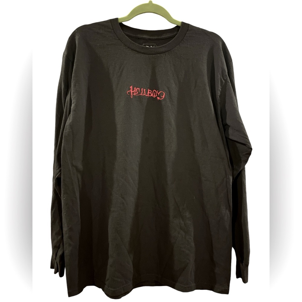 LiL PeeP - Hellboy embroidered, long sleeve Lg
